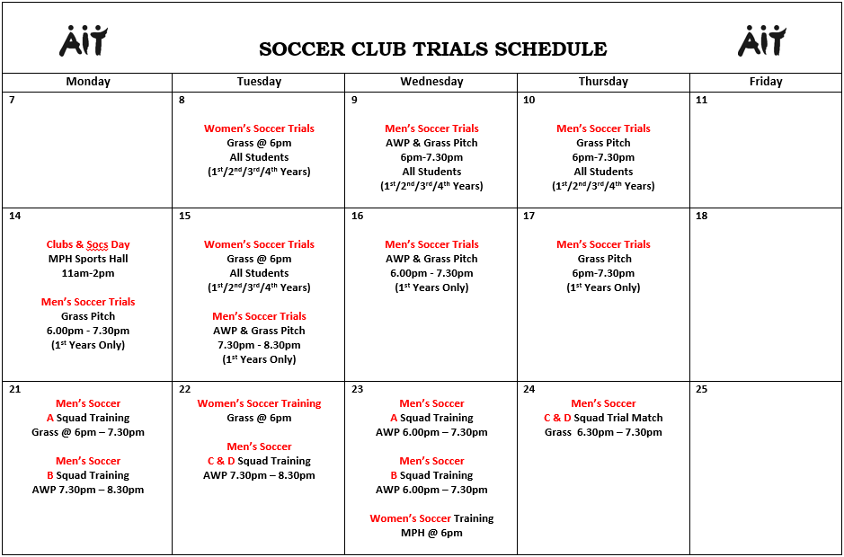 Soccer Trials Sept 2015