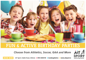 Birthday parties Athlone